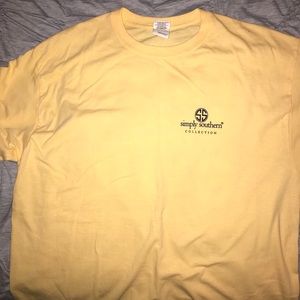 Yellow Simply Southern Tee